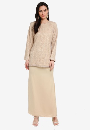 Jual Butik Sireh Pinang Baju Kurung Moden Iris Original Zalora Indonesia