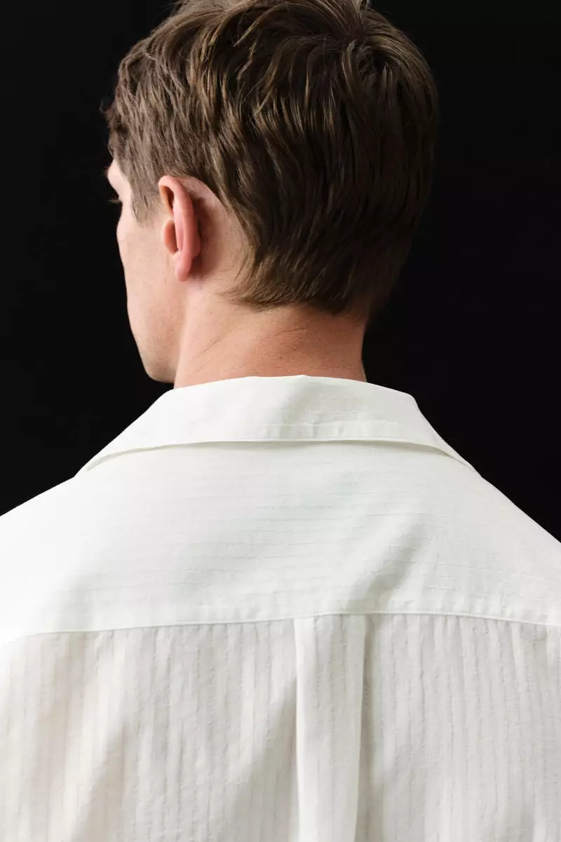 Regular Fit Lyocell-blend shirt