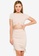 Supre beige Julia Cut Out Ruched Dress CC198AAC33B43AGS_1