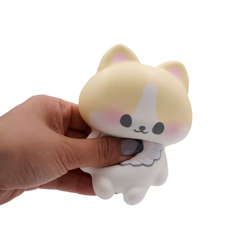 MOLYNK SQUEEZE MUNI BEAR & PALS CAT - PUTIH