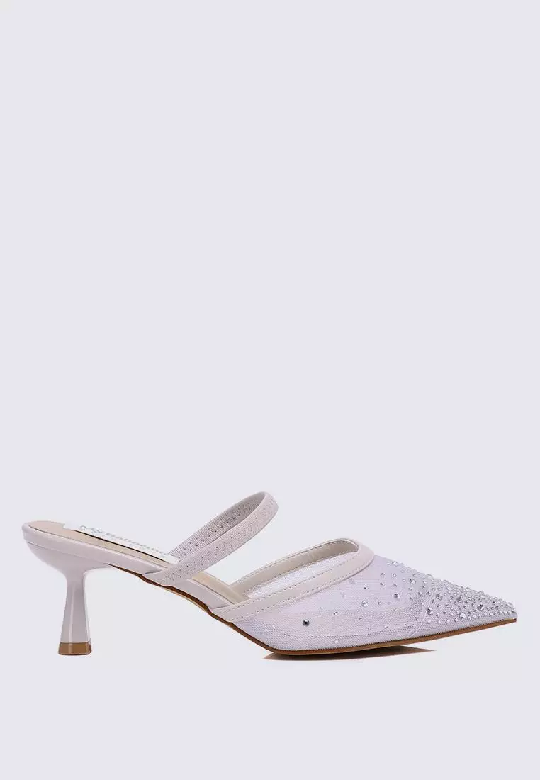 Discount on My Ballerine  shoes - SKU: My Ballerine Amelia Comfy Heels In Lilac