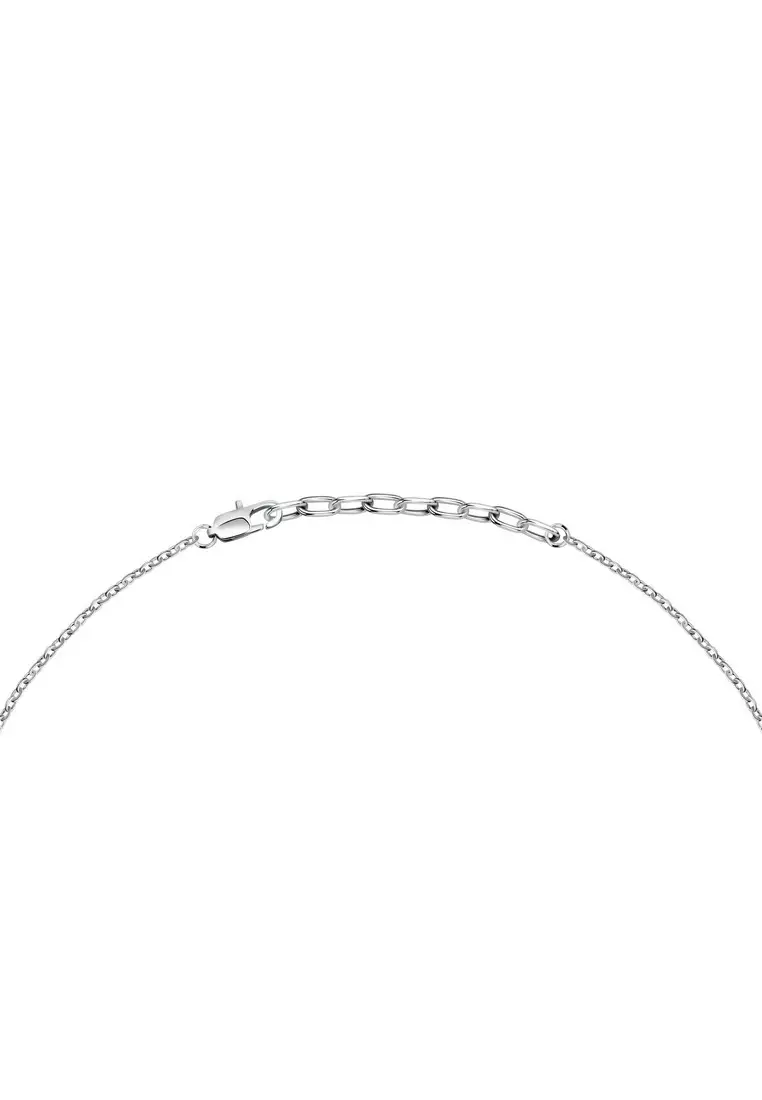 Maserati Jewels 550mm Men's Steel Necklace JM222AVD02 (Adjustable)