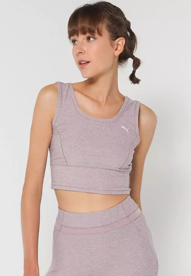 Jual PUMA Studio Yogini Luxe Cropped Tank Top Original 2023