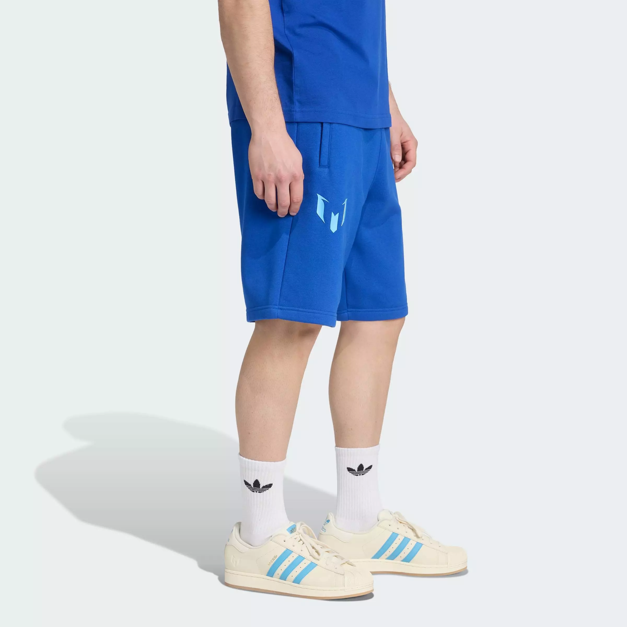 Football Messi Shorts Men Blue JY9558