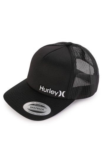 New Hurley Malibu Trucker Mesh Snapback Cap Hat