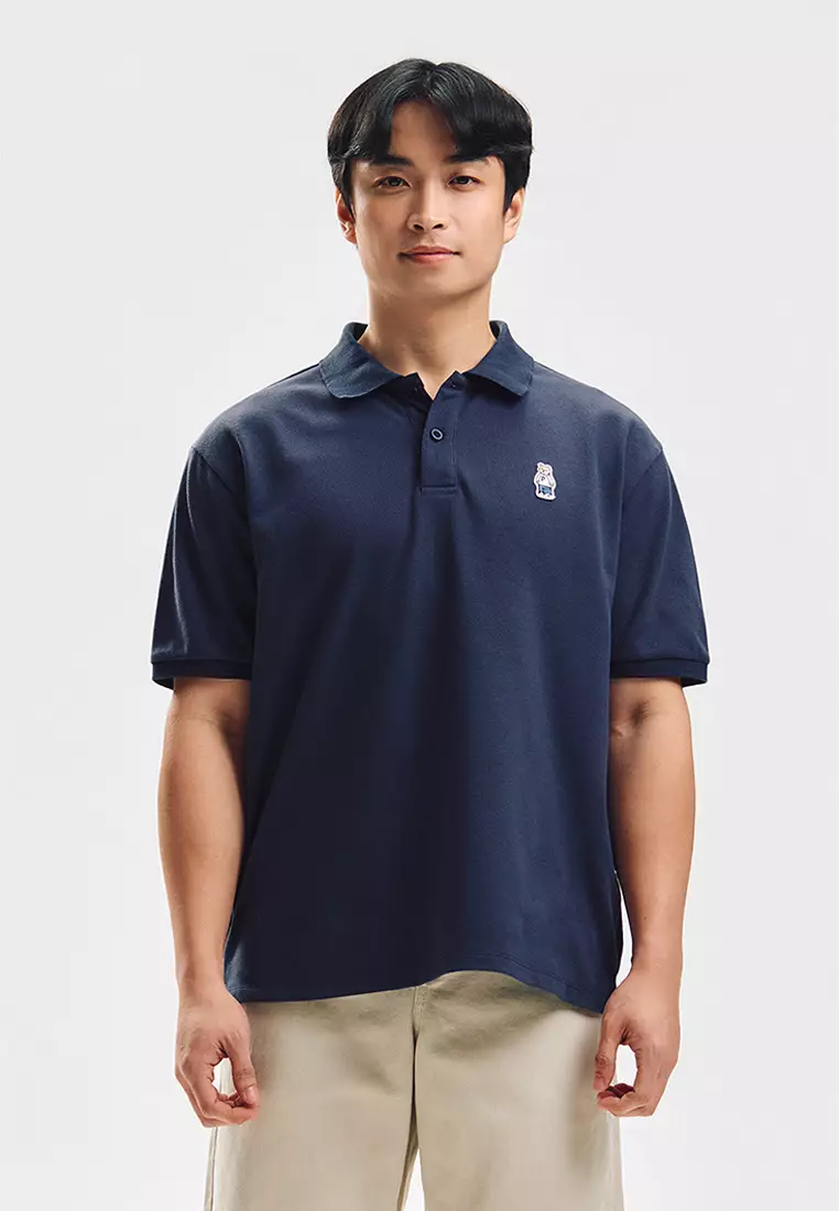 Crew Bear Relaxed Polo