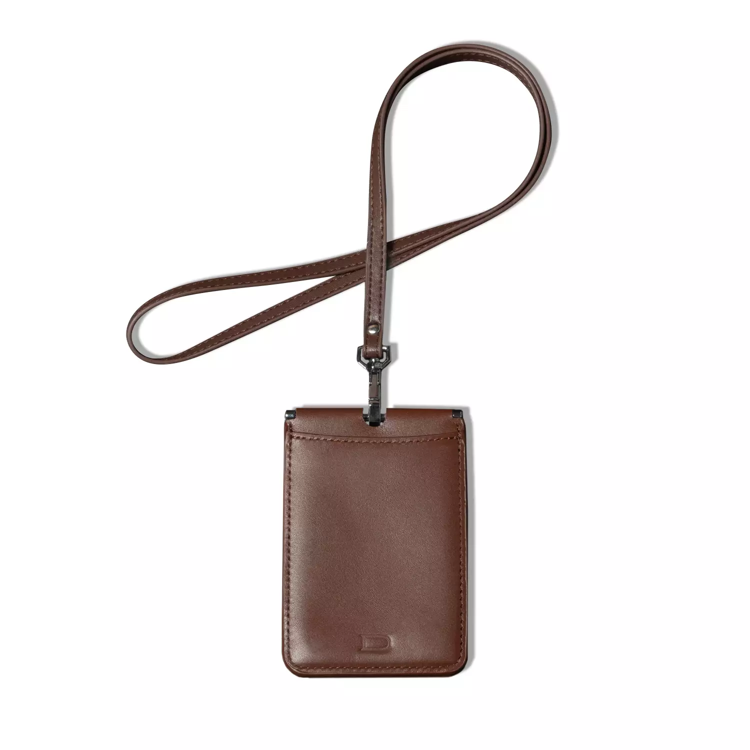 Athena Brown Dual Lanyard