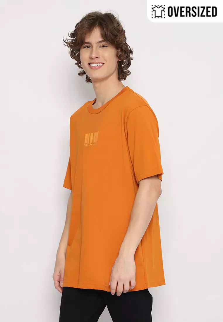 RBJ T-Shirt Cotton Combed Oversized Pria 2079250191