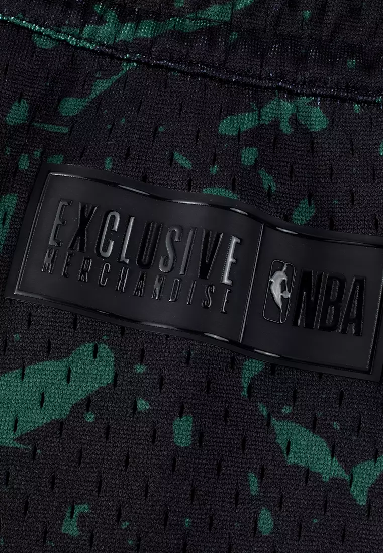 Drops All Over Print Team Boston Celtics Regular Fit Mens Basketball Shorts