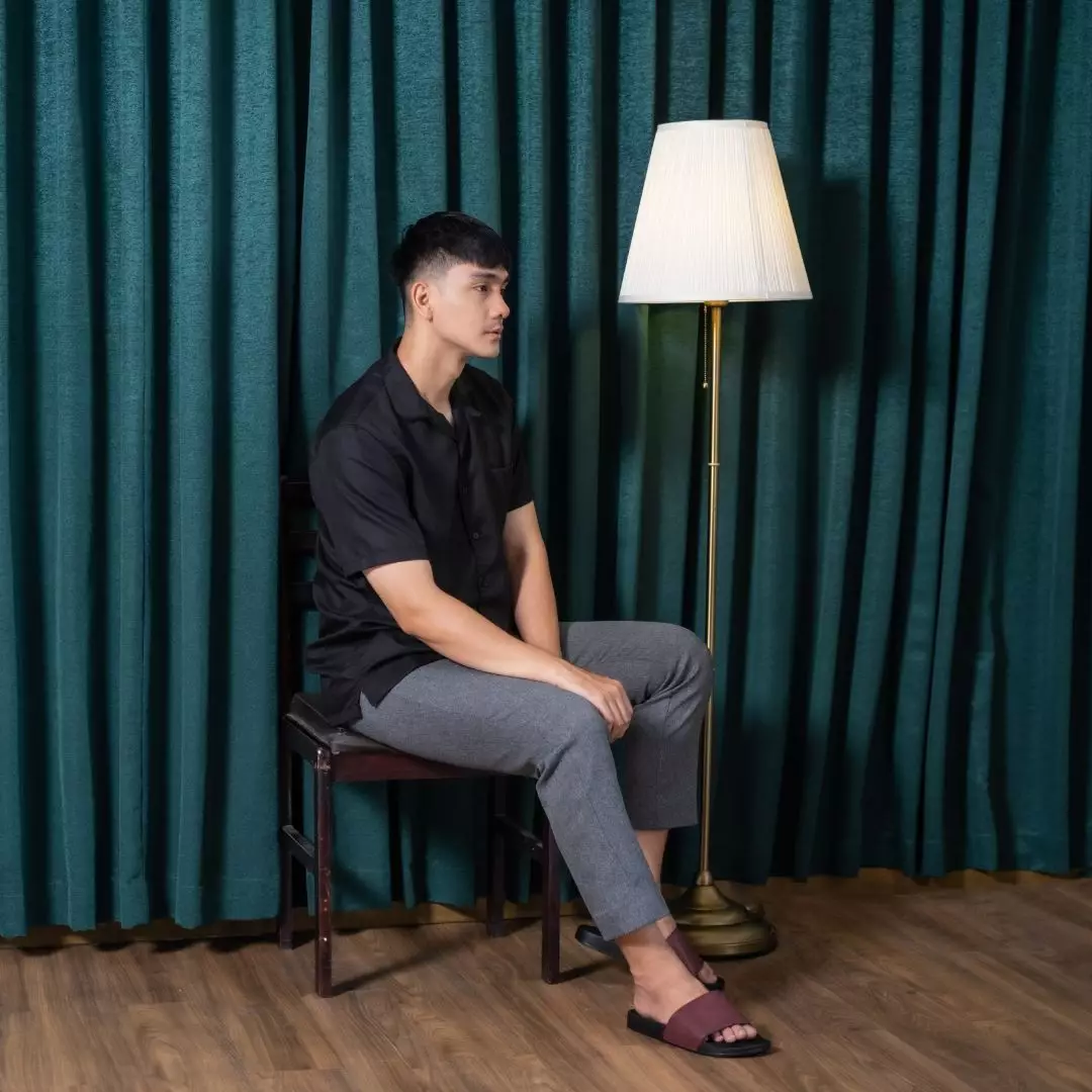 Cogen Sendal Pria Sandal Slip On Selop Croco Series Original