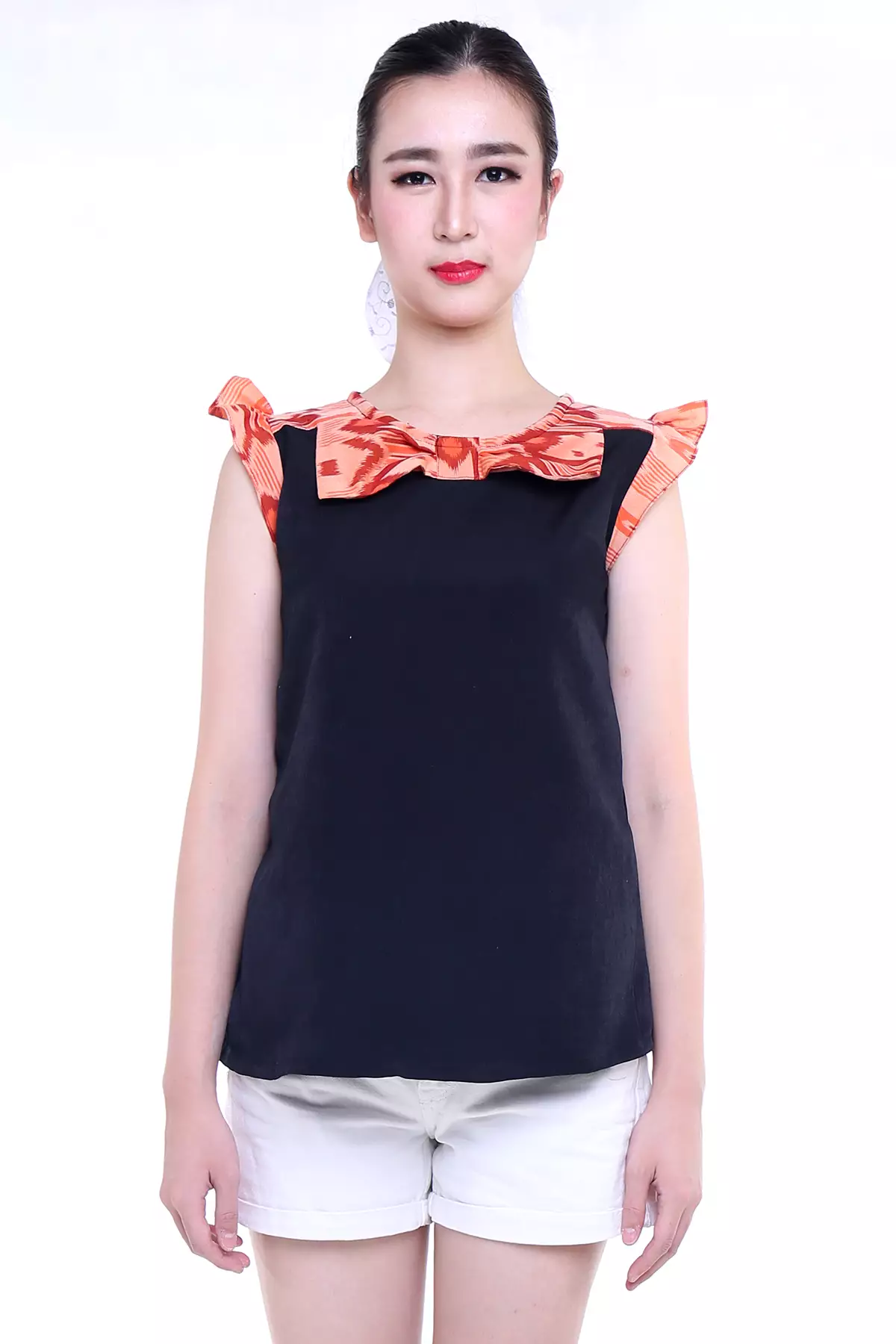 Davida Tenun Ikat Dayak Blouse