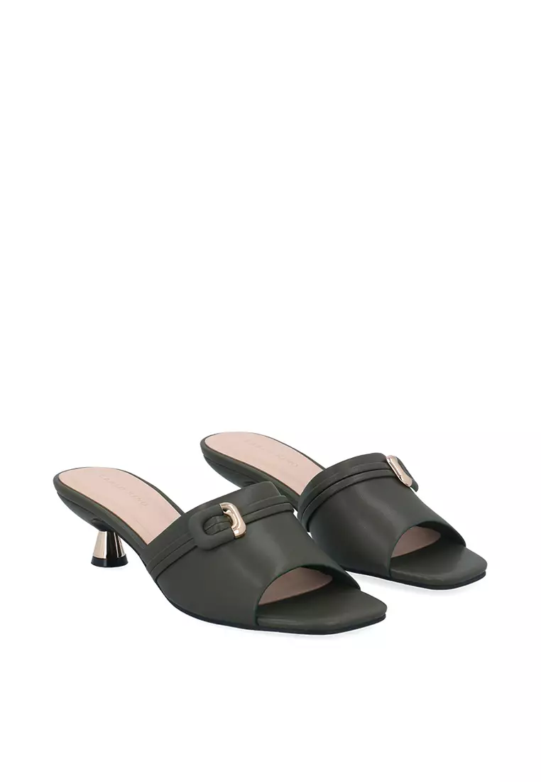 Buy Carlo Rino Dark Green CR Amara Heeled Sandals 2026 Online | ZALORA