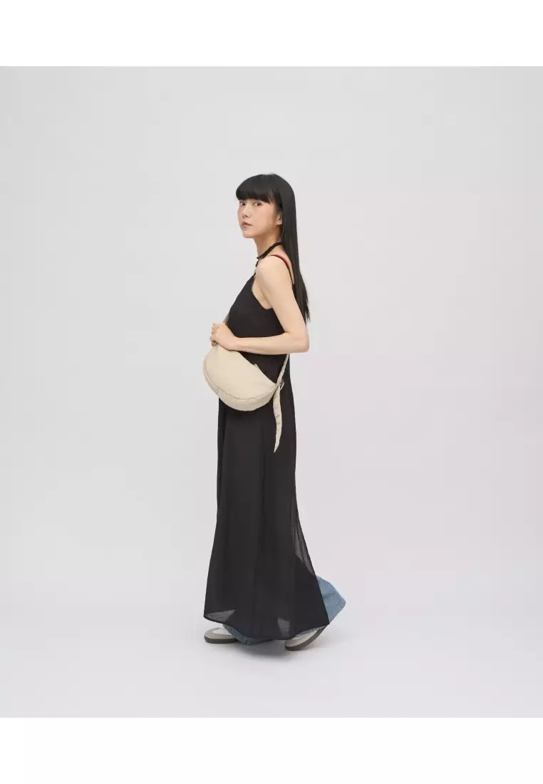 Plain-Me Cloud Bag-Beige (S) Polyester 100%