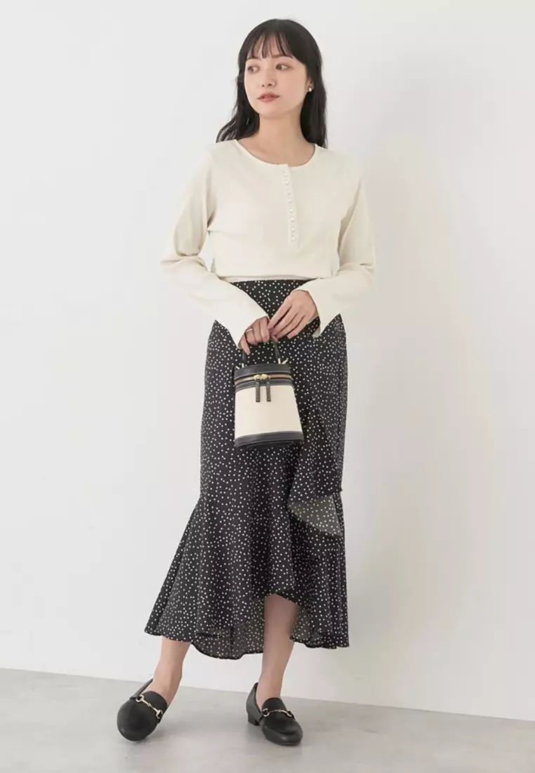 Earth Music & Ecology - Ashime Ruffle Skirt