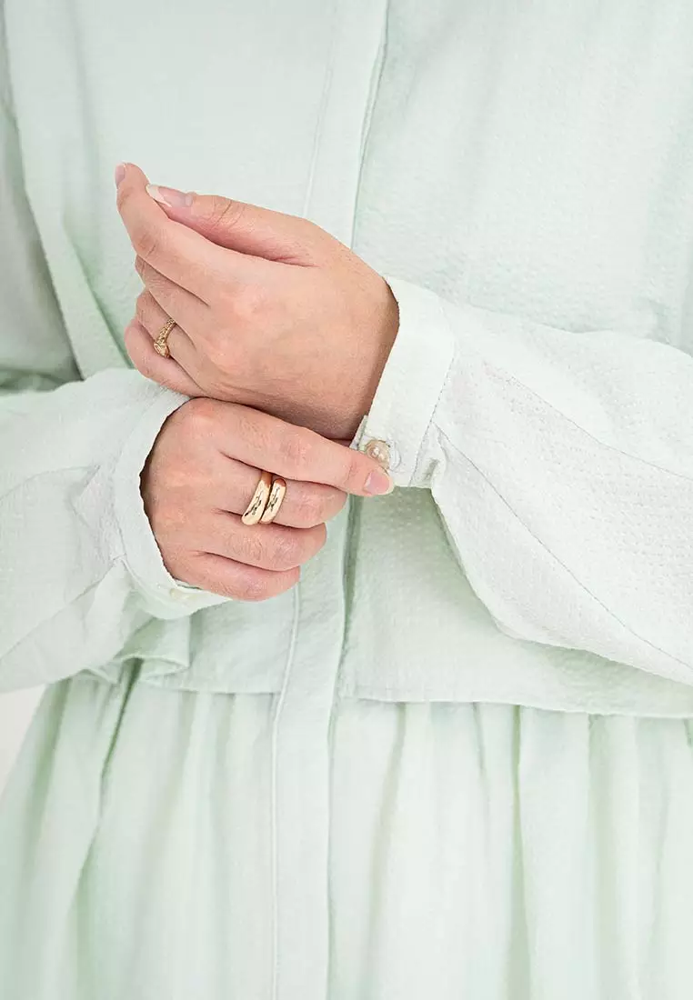 American Holic - Arao Tiered Long Blouse