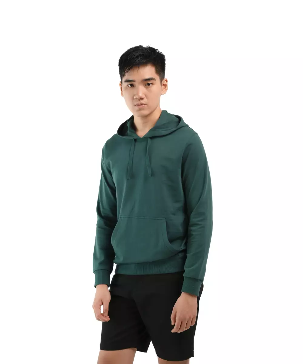 MANZONE - Sweater Hoodie Pria Relikan - Green Warna GREEN