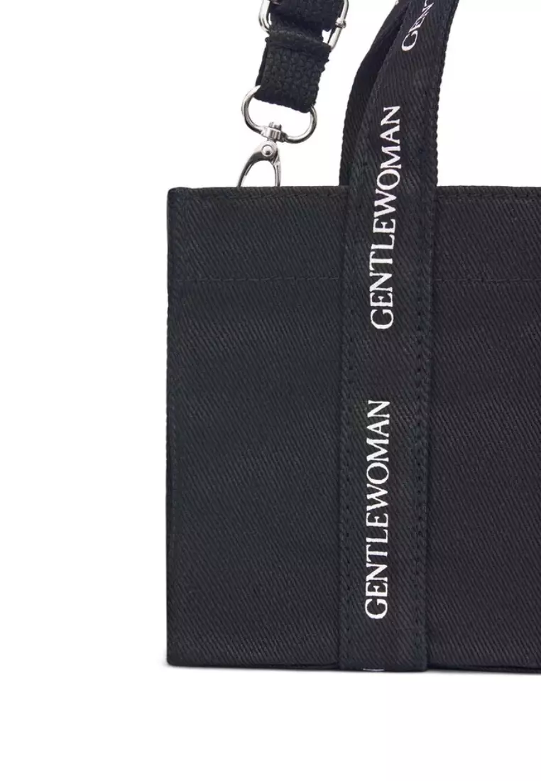 Gentlewoman Micro Box Tote Bag Black