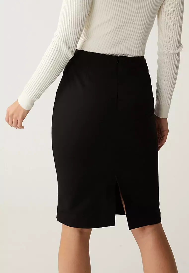 Knee Length Pencil Skirt