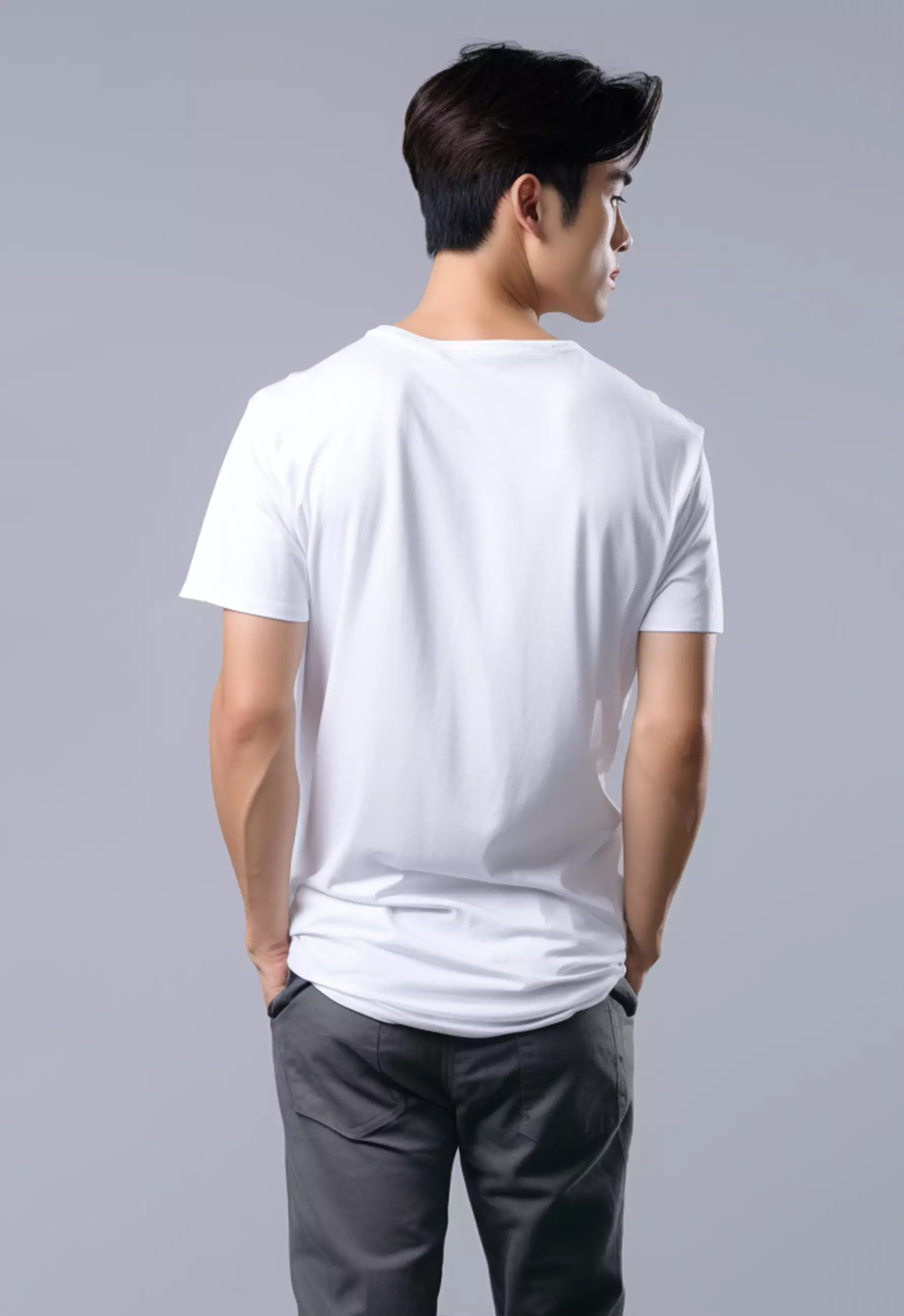 MTM78 kaos komik anime kocak pria draco i have abs putih