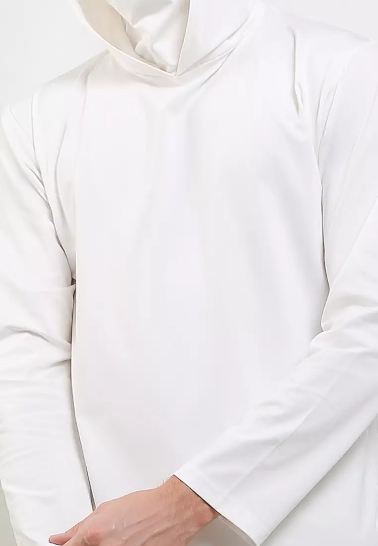 Long Sleeve Hoodie Turtleneck