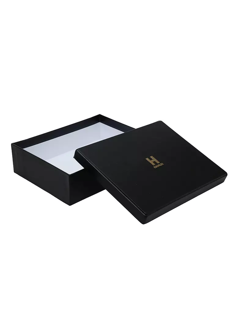 Zackly Dompet Kartu Anti RFID Universal Card Size Material Leather Kulit ORIGINAL - Black