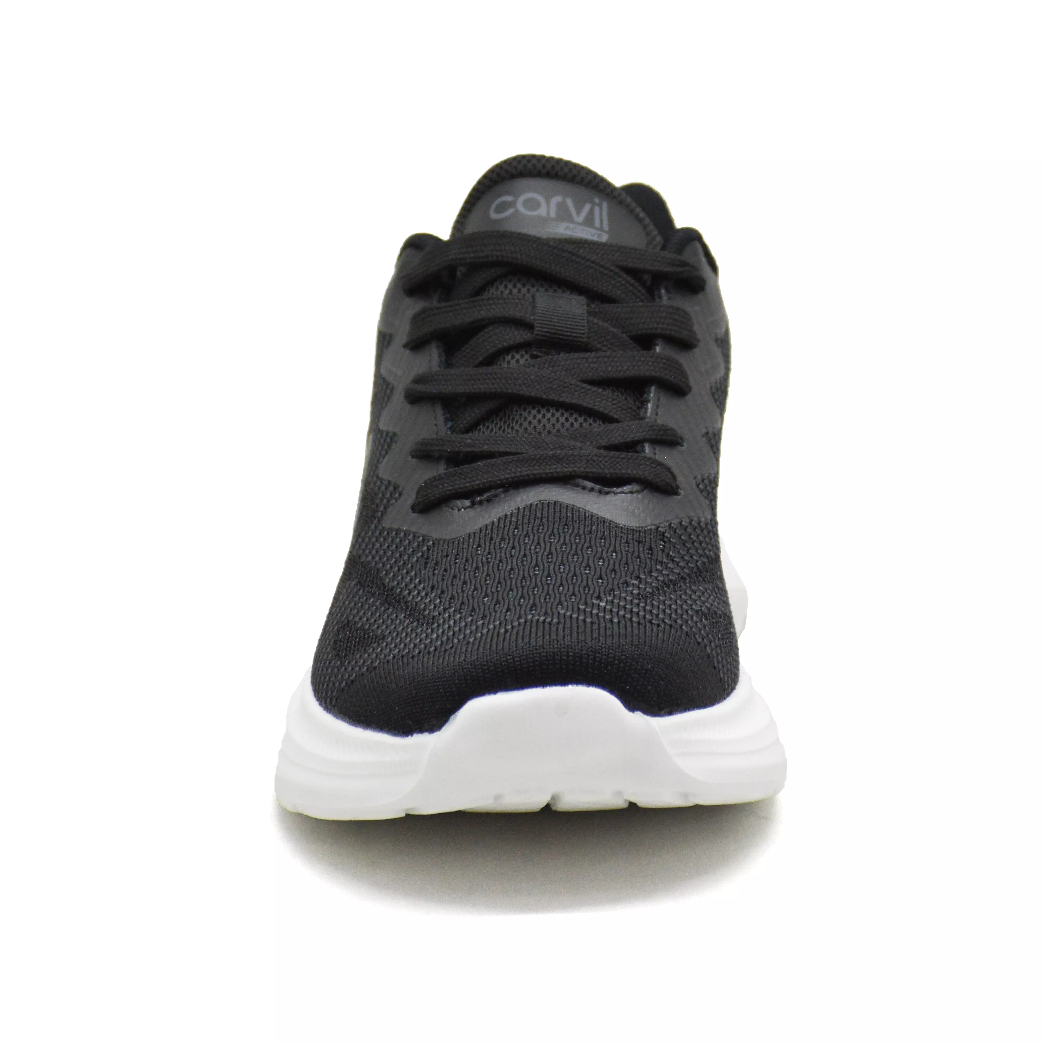 Carvil Sepatu Pria Ramond-SM Black/White