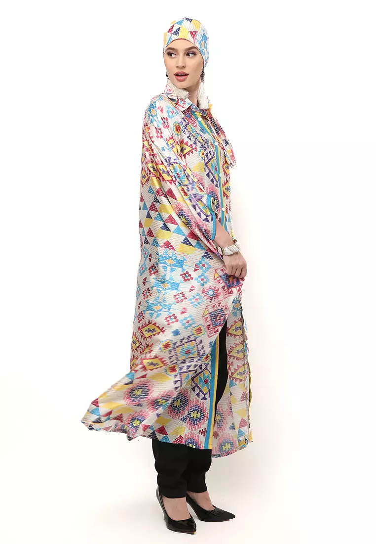 Kanzi Collared Kaftan