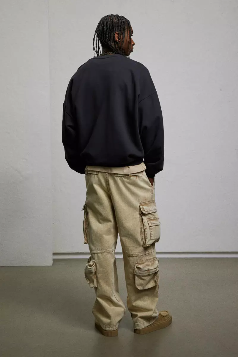 Oversized Fit Washed sweatshirt