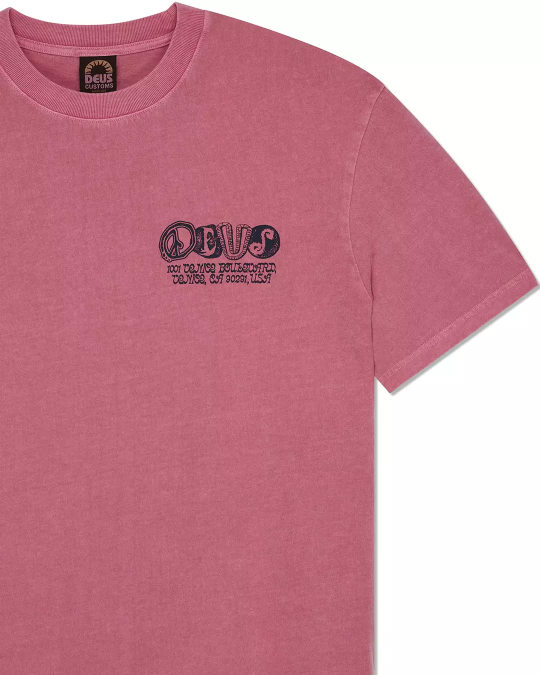 Deus Ex Machina Labyrinth Tee Raspberry