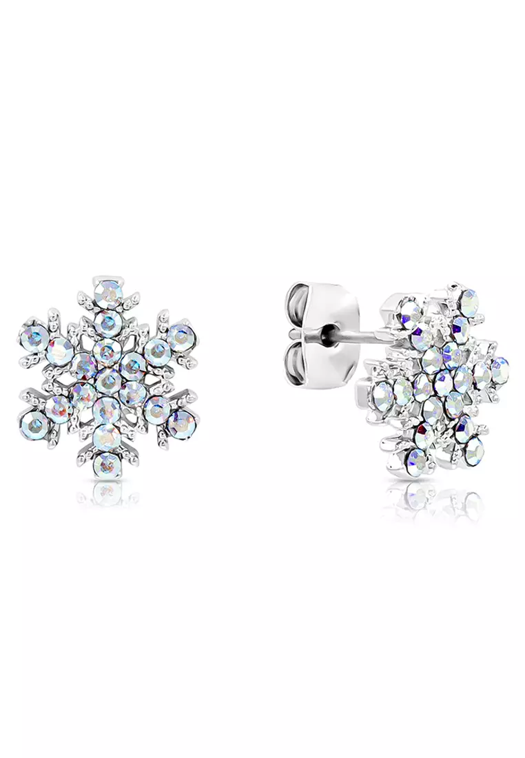 Buy SO SEOUL Let it Snow Snowflake Aurore Boreale or Blue Stud