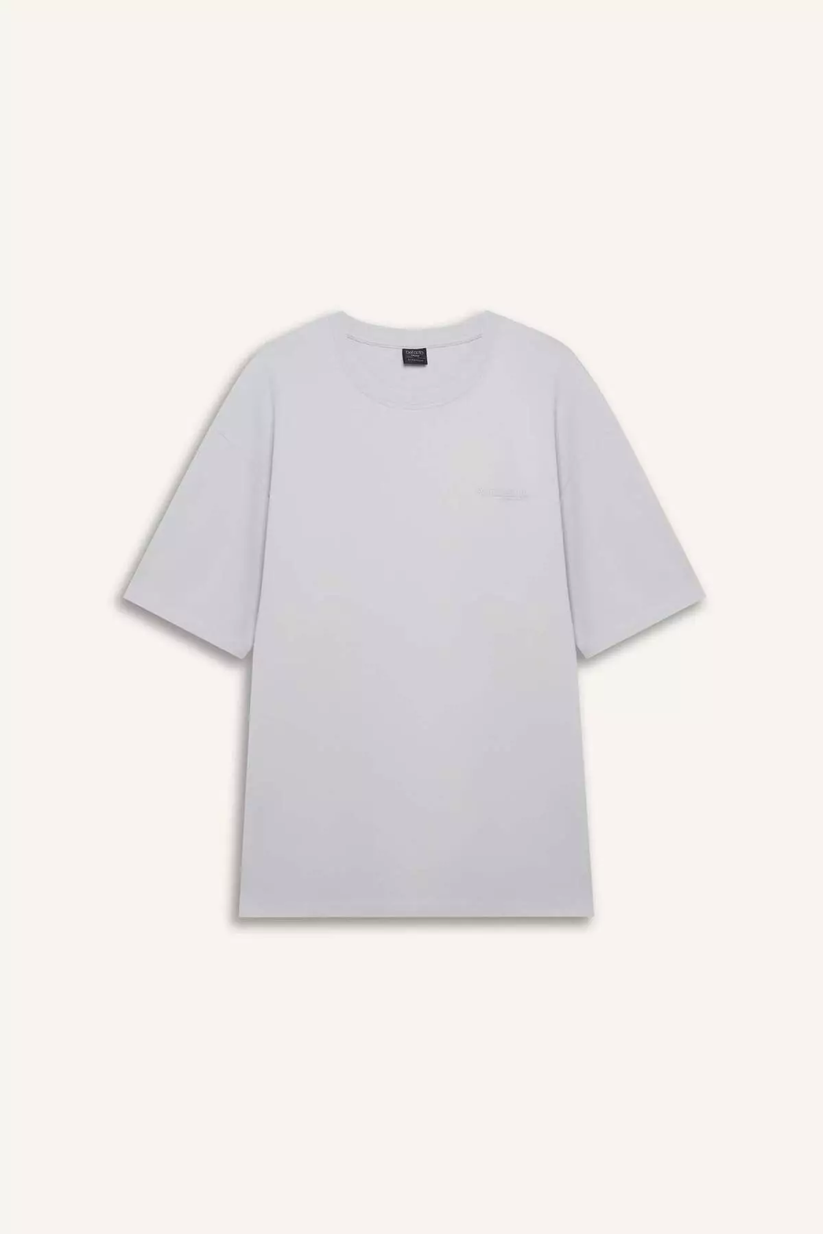 Boxy Fit Crew Neck Printed Short Sleeve T-Shirt E3460Ax25Sp