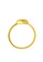TOMEI TOMEI Heart Ring, Yellow Gold 916 D9375AC72D0857GS_3