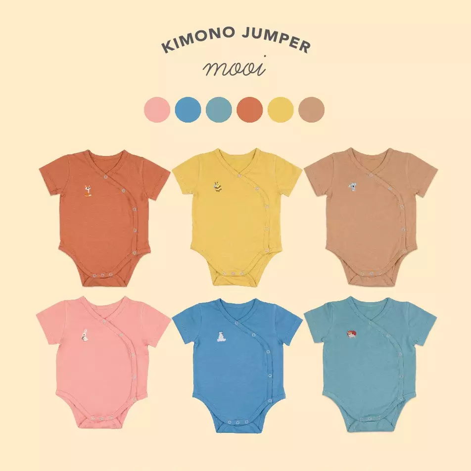 Mooi Jumper Kimono Jumper Bayi - Tosca