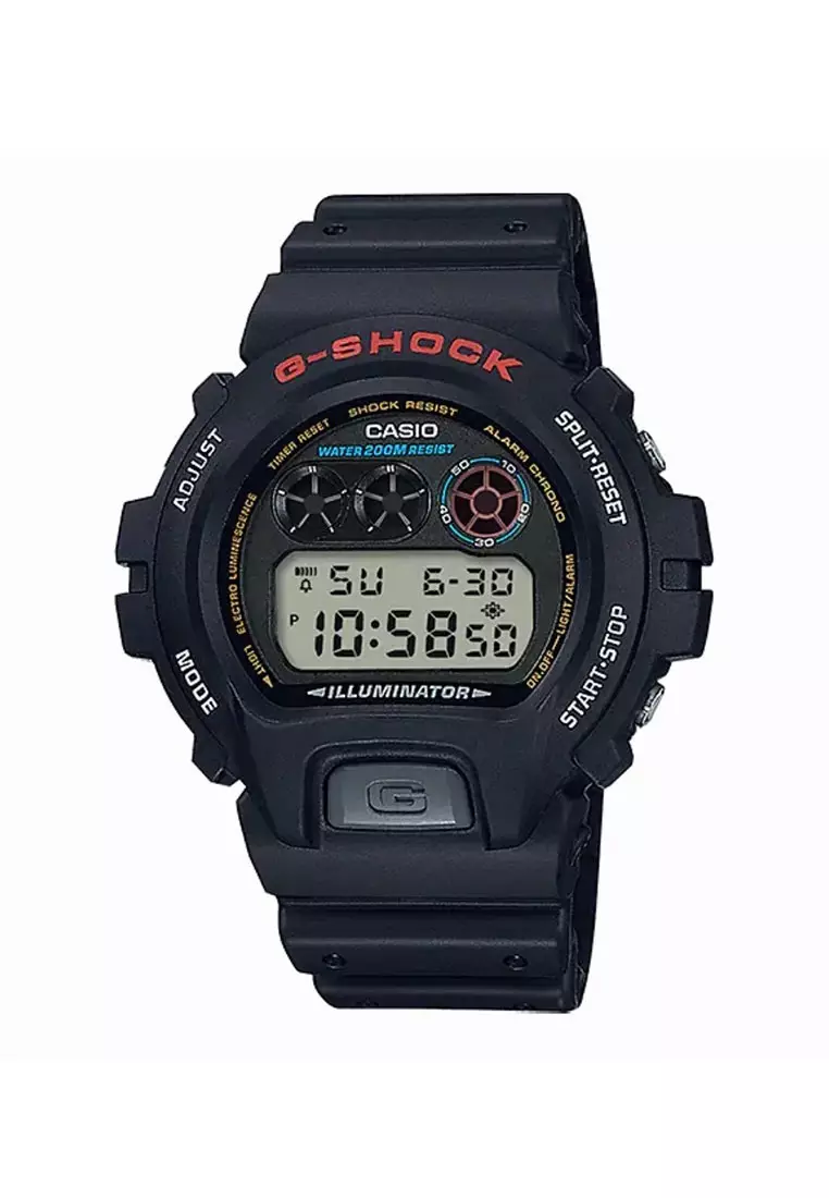 Casio G-SHOCK Jam Tangan Pria Black Resin DW-6900-1VDR