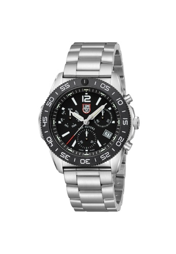 Luminox silver Luminox Pacific Diver LM3142 Stainless Steel Men Watch 4FA10ACE1C11E2GS_1
