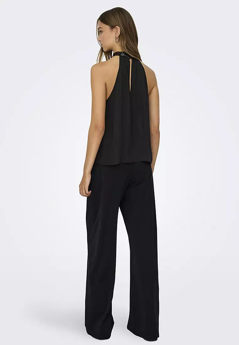 Sleeveless Glitter Top