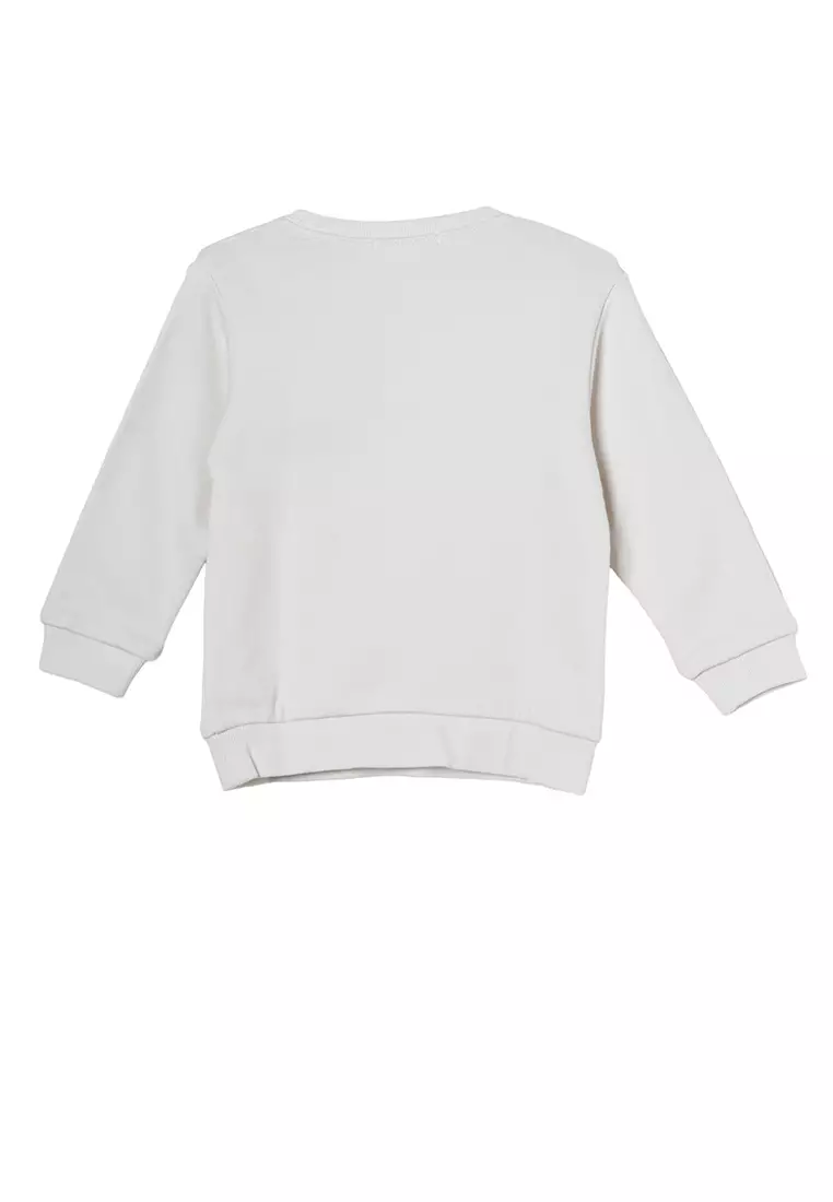 \u3010KIDS\u3011Graphic Print Sweatshirt