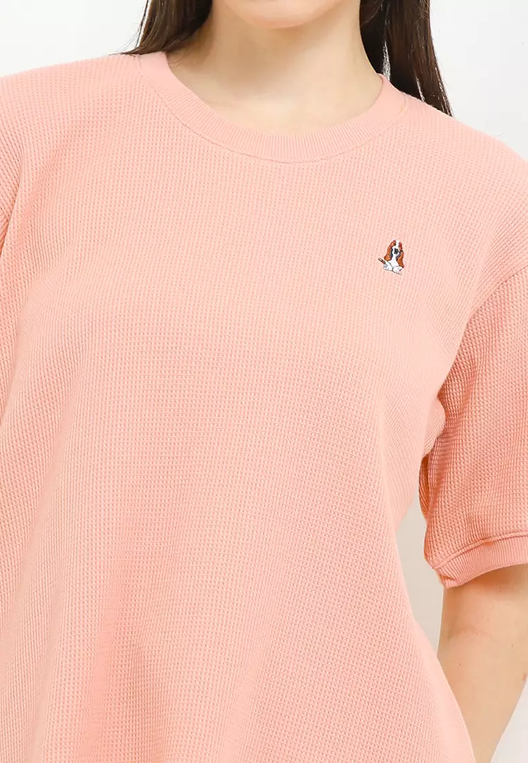 Alyssa Ts Waffle Top