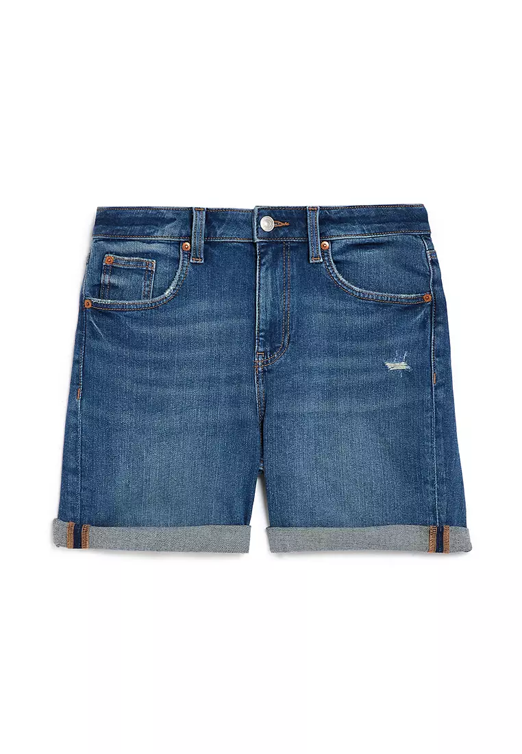 Denim Boyfriend Shorts