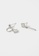 ZITIQUE silver Women's Geometric Unsymmetrical Earrings - Silver 41FDDAC0540F10GS_4