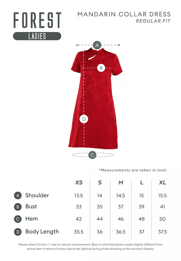 Forest Ladies Jacquard Cheongsam Dress Women A-Line Cheongsam - 885097-50DkRed