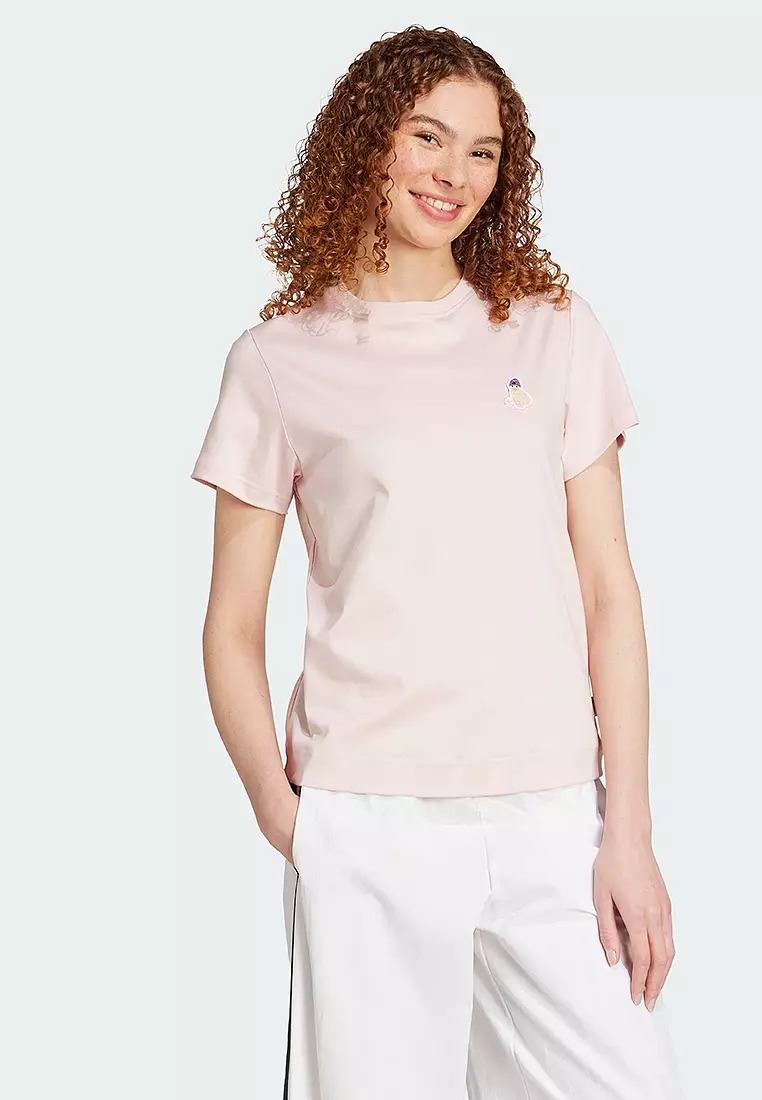 Cat Patch Graphic T-Shirt