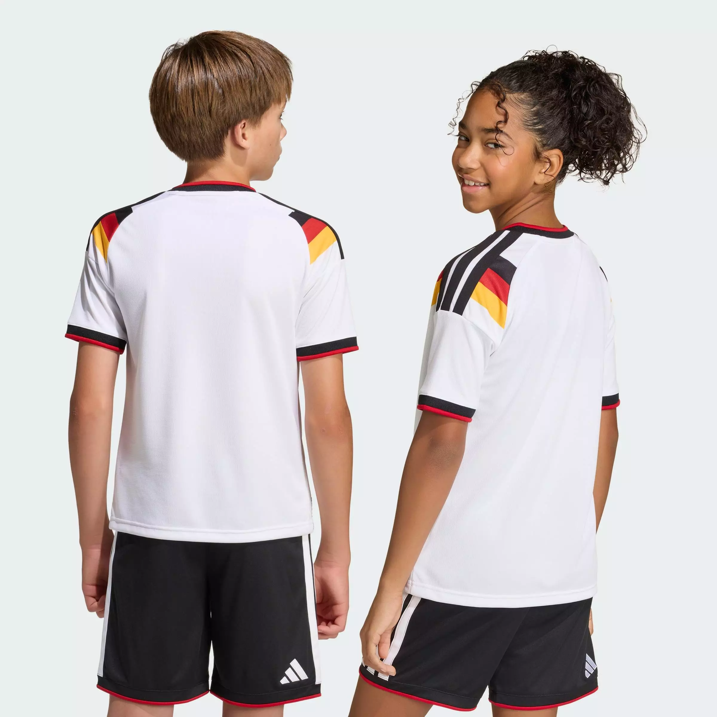Football Germany 26 Home Kids Jersey Unisex White JZ4560