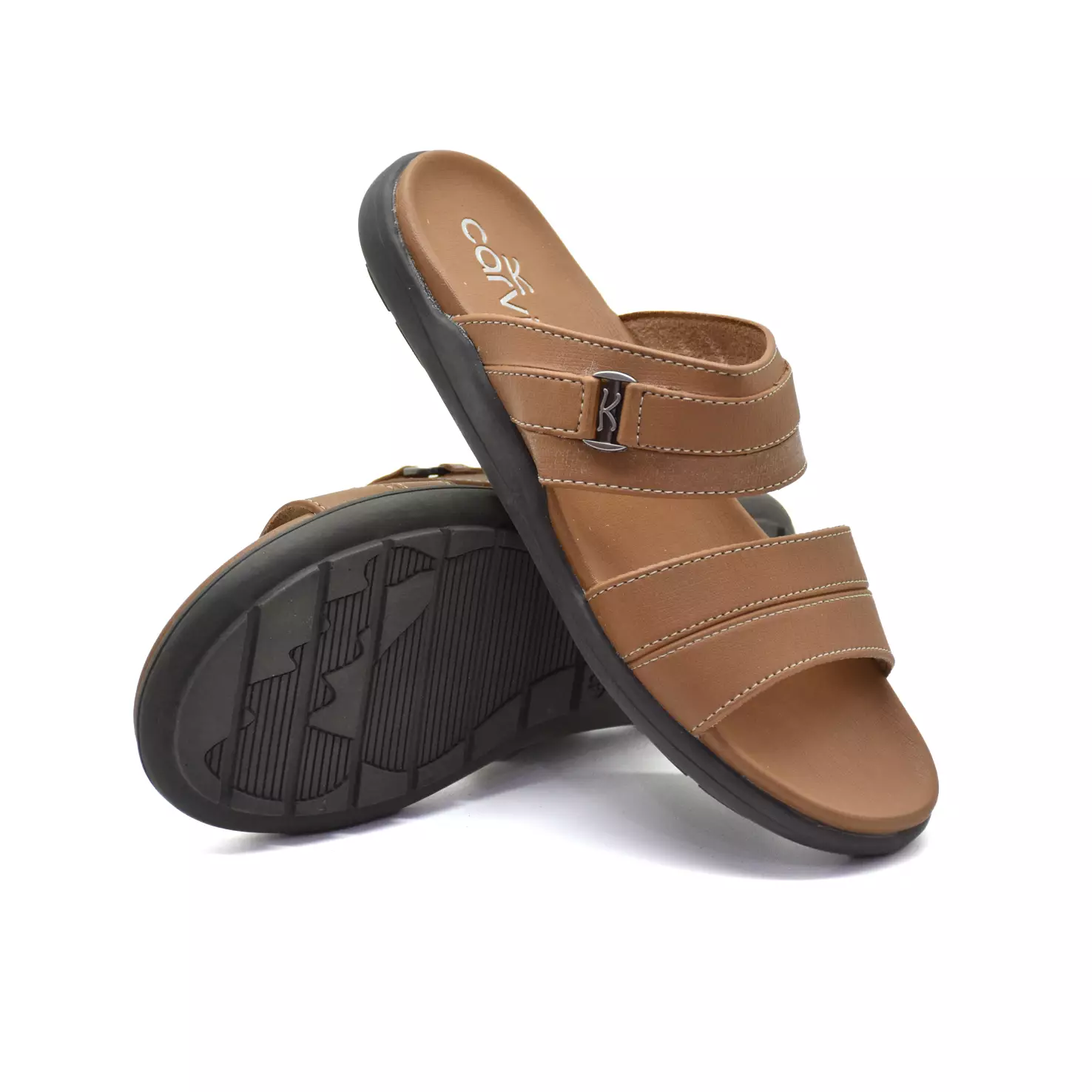 Carvil Sandal Pria Coventry-02 M Stone
