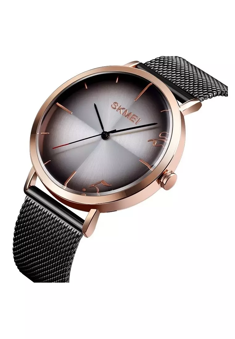 Jam Tangan Casual Analog Pria Strap Tali Material Stainless Steel YP06 ORIGINAL