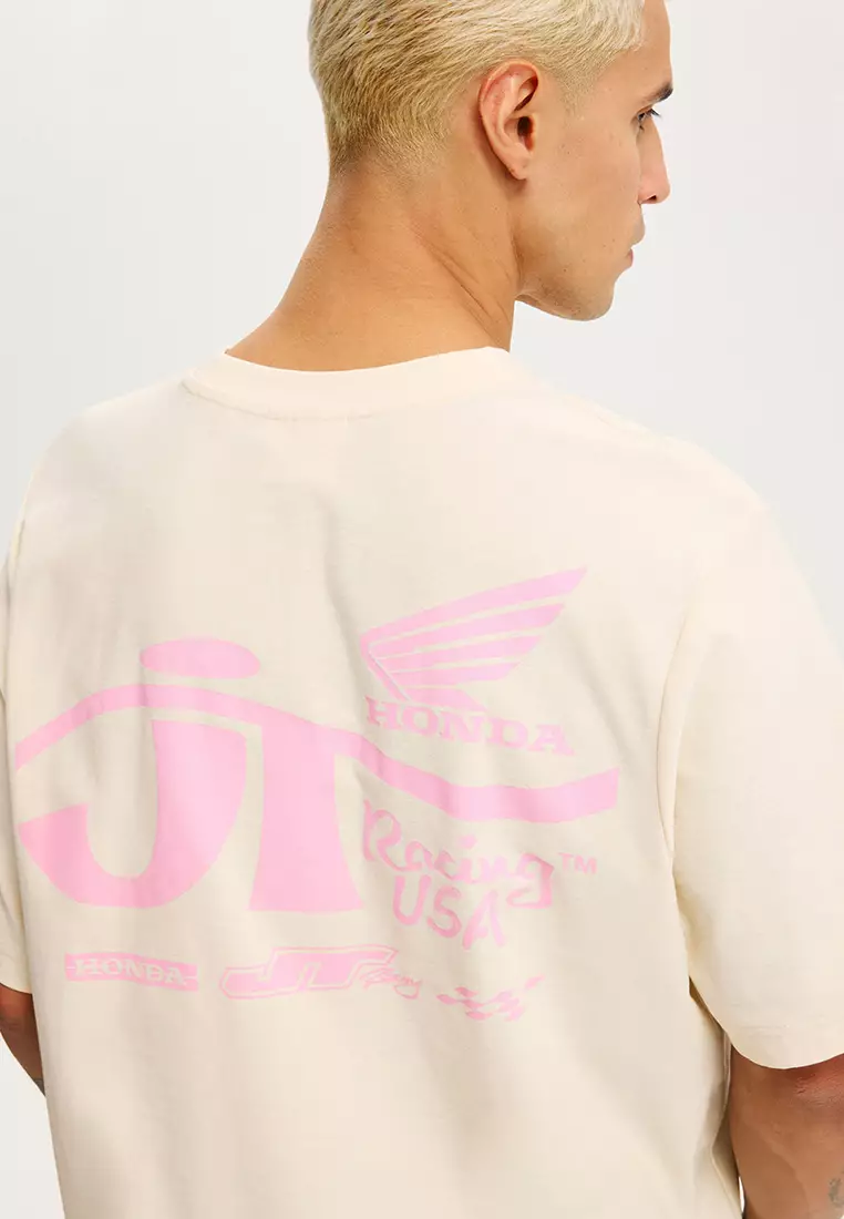 Cropped Fit Honda x JT Racing T-Shirt