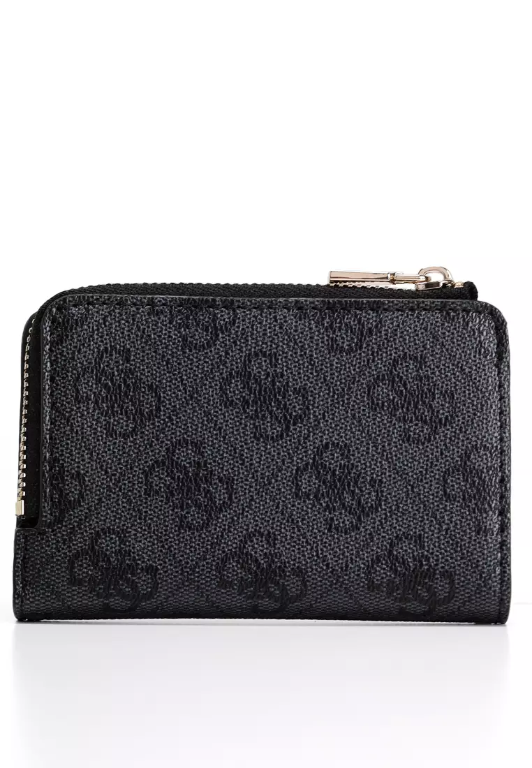 Laurel II Signature Logo Zip Around Card Wallet