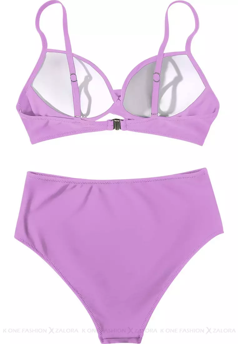 (2pcs)Sexy Suspender Bikini Swimsuit