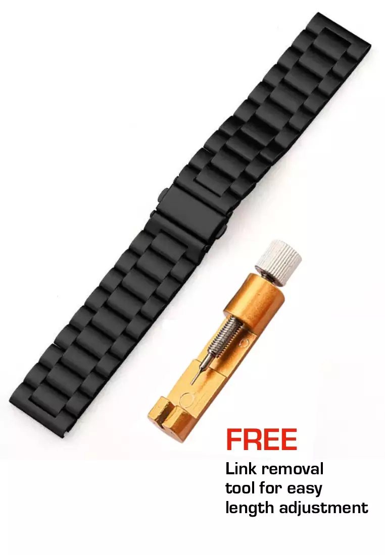 "Universal" Stainless Steel Watch Bracelet (18-24mm)