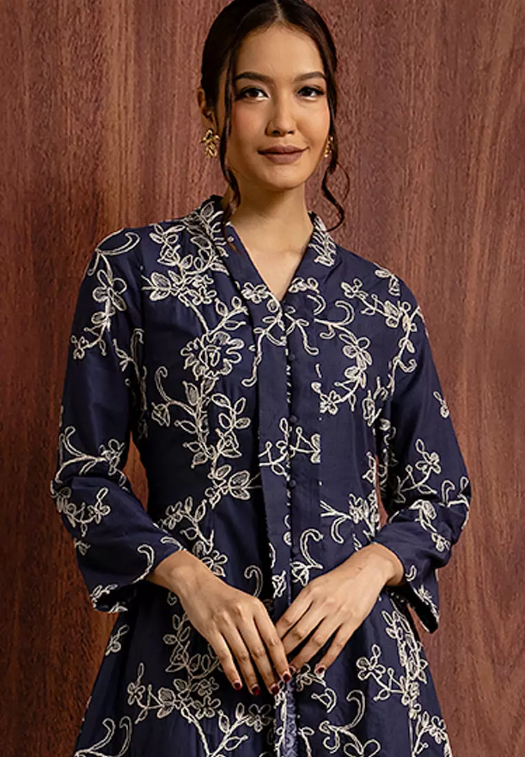 ASMA LONG KEBAYA SET